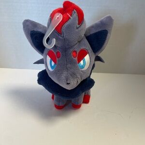 Sanei Pokémon Sun Moon All Star Collection PP32 Zorua 7" Plush Authentic
